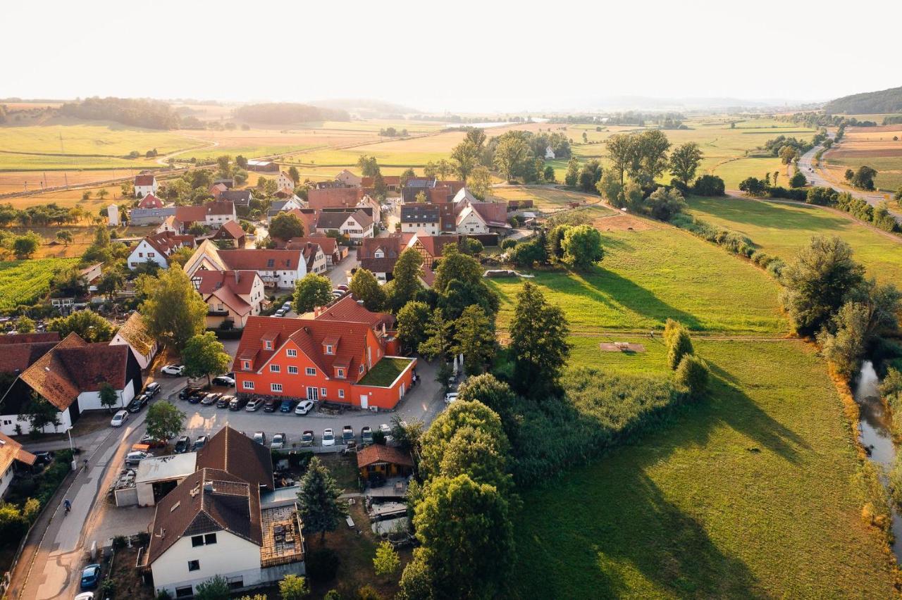 Landgasthof Schwarzes Ross Ansbach Exterior photo